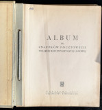 Albumul Marcilor Postale Polonia 1944-1955 30x24cm