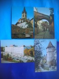 HOPCT LOT 2209 SIBIU -4 CARTI POSTALE-NECIRCULATE, Necirculata, Printata