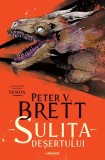 Sulița deșertului (Vol. 2) - Paperback brosat - Peter V. Brett - Nemira