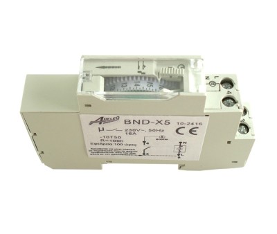 Adeleq Programator analogic 24h 16A 1 modul foto
