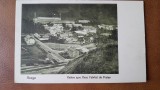 Carte postala, Azuga, vedere spre noua fabrica de postav, inceput de secol XX