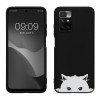 Husa Kwmobile pentru Xiaomi Redmi 10 (2022)/Redmi 10 (2021), Negru/Alb, Silicon, KWM000013XL002C, Carcasa