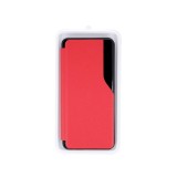 Husa smart view compatibila cu samsung galaxy note 10 , e-fold, rosu, Htphone