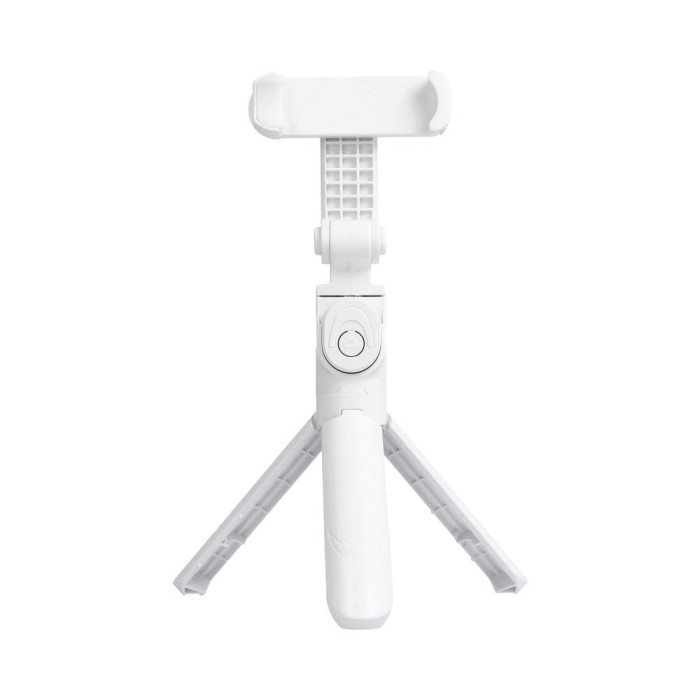 Selfie Stick Tripod cu Telecomanda Wireless SSTR-12, Alb , Suport 3 in 1 pentru Poze si Video