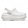 Saboți Crocs Classic Mega Crush Clog Alb - White, 38, 39