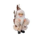 Cumpara ieftin Mini Figurina - Eskimo Santa - Brown | Kaemingk