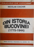 Din istoria Bucovinei (1775-1944) &ndash; Nicolae Ciachir