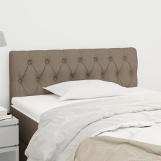 Gossi tablie de pat, gri taupe, 90x7x78/88 cm, textil