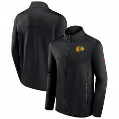 Chicago Blackhawks geacă de bărbați RINK Fleece Jacket Black-Black - L