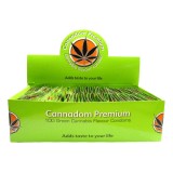 Cumpara ieftin Prezervativ Euphoria Aroma Canabis Premium, 1 buc, Fara THC, Verde, Lubrifiere pe baza de apa