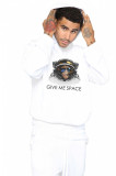 Cumpara ieftin Hanorac Barbati Alb - Give me space - XL, THEICONIC