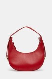 Answear Lab poseta de piele culoarea rosu
