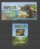 ST VINCENT UNION ISLAND 2015 FAUNA REPTILE SOPARLE IGUANE TESTOASE