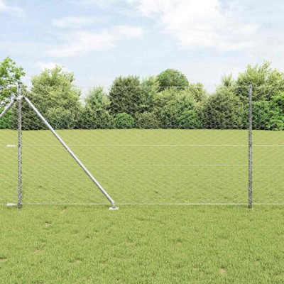 Gard Hexagon 1.4x25 m Oțel Galvanizat foto