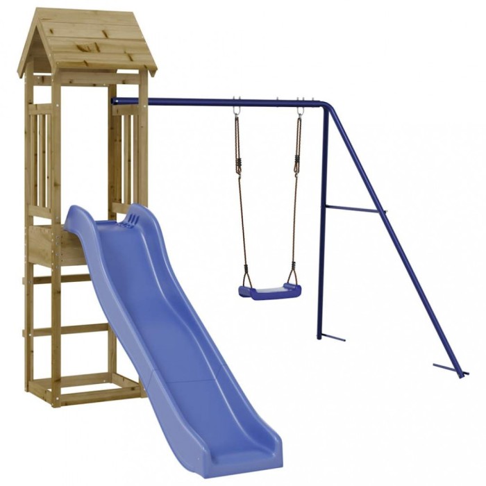 Set de joaca pentru exterior, lemn de pin impregnat