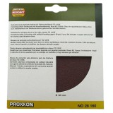 Cumpara ieftin Set discuri abrazive autoadezive pentru TG 125 E Proxxon 28160, O125 mm, granulatie 80, 5 bucati