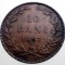 R.080 ROMANIA 10 BANI 1867 W