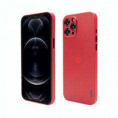 Husa de protectie Vetter pentru iPhone 12 Pro Max, Clip-On, Ultra Thin Air Series, Red