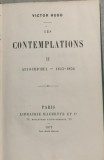 Les contemplations 1845-1856 - Victor Hugo - vol. II