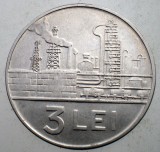 1.414 ROMANIA RSR 3 LEI 1966