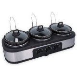 Aparat de gatit cu 3 boluri de 1,3l cu gatire lenta &quot;Dunlop Slow Cooker XL&quot; FAVLine Selection