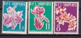 Albania 1961 flori MI 633-635 MNH