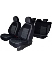 Set Huse Scaun Audi A6 (C7) 2012- (bancheta Fractionata) Cu Tetiere Spate In Forma De L