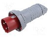 Conector alimentare AC, IEC 60309, IP67, 0,125kA, 415V AC, 4 pini, AMPHENOL - 2CMA166816R1000