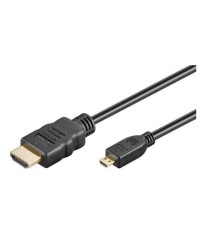 Cablu micro HDMI la HDMI 2m v1.4 3D cu Ethernet foto