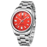 BENYAR BY-5185 Ceas Automatic Mecanic Barbati , Luxury Sport, Otel Inoxidabil, 10Bar, Calendar Complet