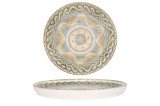 Rinart Farfurie pentru Desert - Celest - Por&Aring;&pound;elan - 17 cm - set de 6