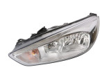 Far Ford Focus 3, 10.2014-, fata, Stanga, cu LED daytime running light; H1+H7+LED+PY21W; electric; silver; cu motor;, Depo