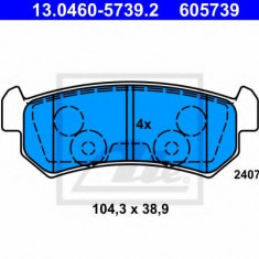 Set placute frana,frana disc DAEWOO NUBIRA Limuzina (KLAN) (2003 - 2016) ATE 13.0460-5739.2