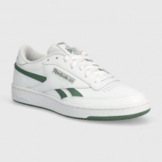 Reebok Classic sneakers din piele Club C culoarea alb, 100074230
