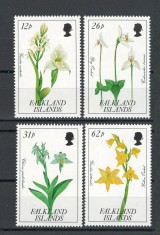 Falkland Islands 1991 Mi 534/37 MNH, nestampilat - Flori