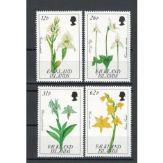 Falkland Islands 1991 Mi 534/37 MNH, nestampilat - Flori