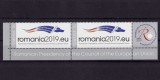 Cumpara ieftin RO 2019 LP 2225 a &quot;Presedintia RO la Consiliul UE &quot;,pereche 2 serii+vinieta ,MNH, Organizatii internationale, Nestampilat