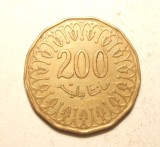TUNISIA 200 MILLIMES 2013