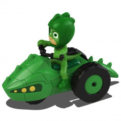Motocicleta Dickie Toys Eroi in Pijama Moon Rover cu figurina Gekko foto