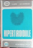 Hipertiroidiile - C. Lazar, M.R. Diaconescu, Editura Junimea 1978, Etiopatogenie, Clinica, Terapeutica, Implicatii Chirurgicale, Medicina
