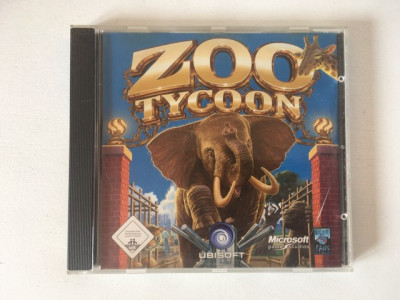 *Joc PC CD-ROM ZOO Tycoon, Ubisoft, Microsoft (germana) foto