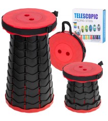 Scaun telescopic pliabil, pentru camping sau pescuit diametru 24.5 cm