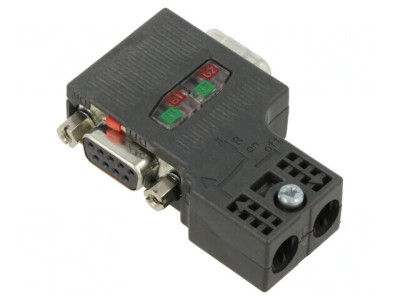 Interfață Profibus IP20 12Mbps 59x35,6x15,8mm foto