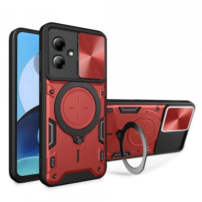 Husa pentru Motorola Moto G14, Techsuit, CamGuard Pro, Rosie foto
