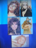 HOPCT LOT NR 1351 -ACTORI / ARTISTI-5 CARTI POSTALE-NECIRCULATE