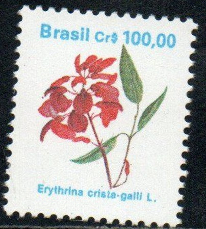 C397 - Brazilia 1990 - Flora,neuzat,perfecta stare
