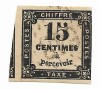 Franta (1) - Timbru taxa, 1863 - obliterat, Posta, Stampilat