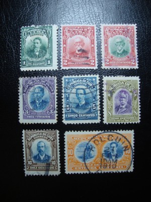 CUBA 1910 ULTIMUL EMISIUNE COMPLETA POSTA RAPIDA foto