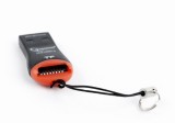 CARD READER extern GEMBIRD, interfata USB 2.0, citeste/scrie: micro SD; plastic, negru cu rosu, &quot;FD2-MSD-3&quot; (timbru verde 0.03 lei)