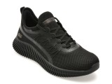 Cumpara ieftin Pantofi sport SKECHERS negri, BOBS GEO, din material textil